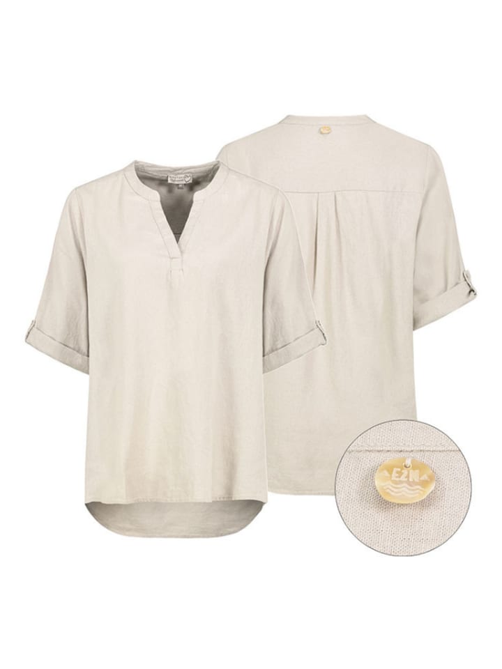 Eight2Nine Bluzka w kolorze kremowym rozmiar: S