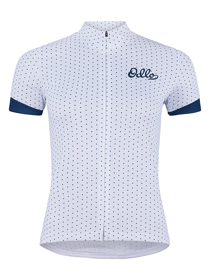 Odlo Koszulka kolarska "Essential" w kolorze białym rozmiar: S