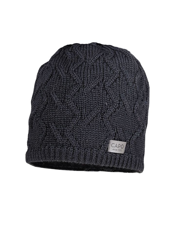 CAPO-authentic headwear Czapka w kolorze czarnym rozmiar: onesize