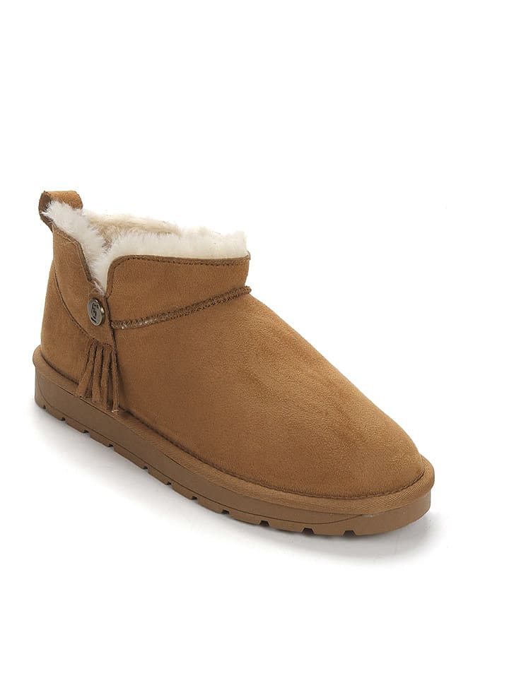 Blackfield Botki zimowe "Elonie" w kolorze jasnobrązowym rozmiar: 38