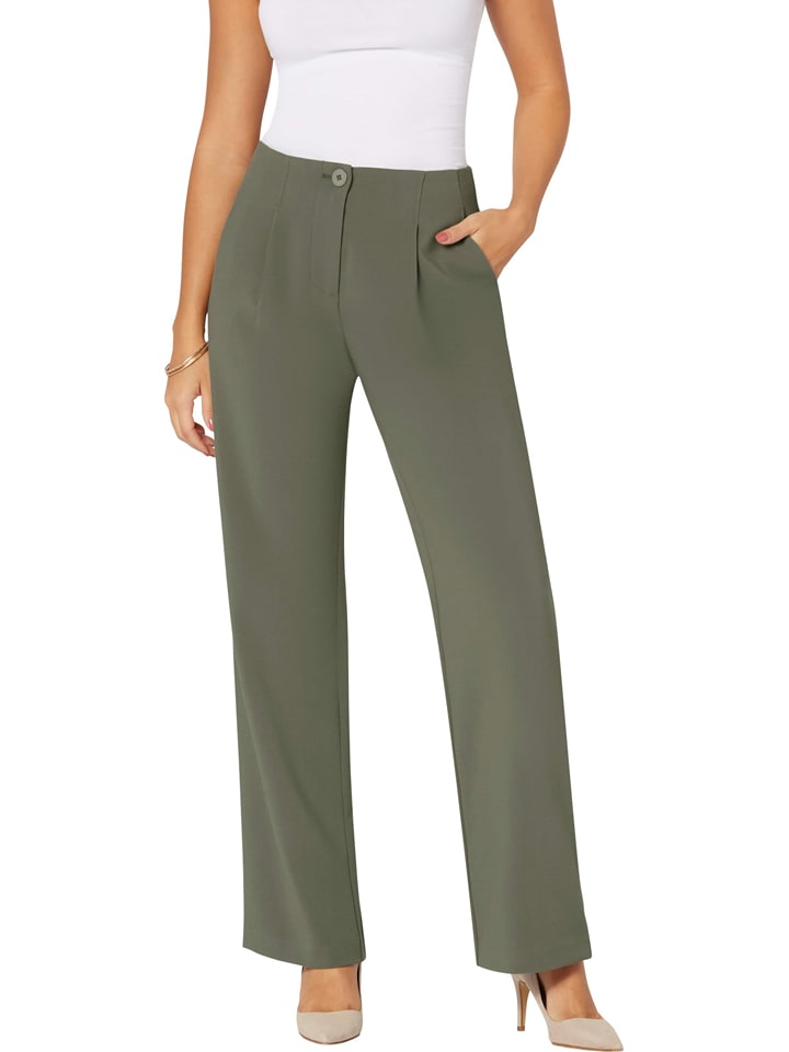 WITT WEIDEN Spodnie w kolorze khaki rozmiar: 38