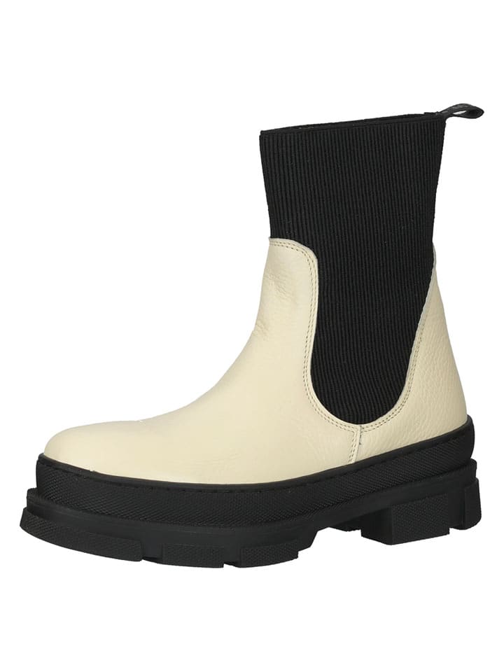 Steve Madden Skórzane botki w kolorze beżowym rozmiar: 38