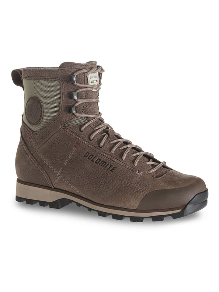 DOLOMITE Skórzane botki trekkingowe "54 Warm" w kolorze brązowym rozmiar: 41,5