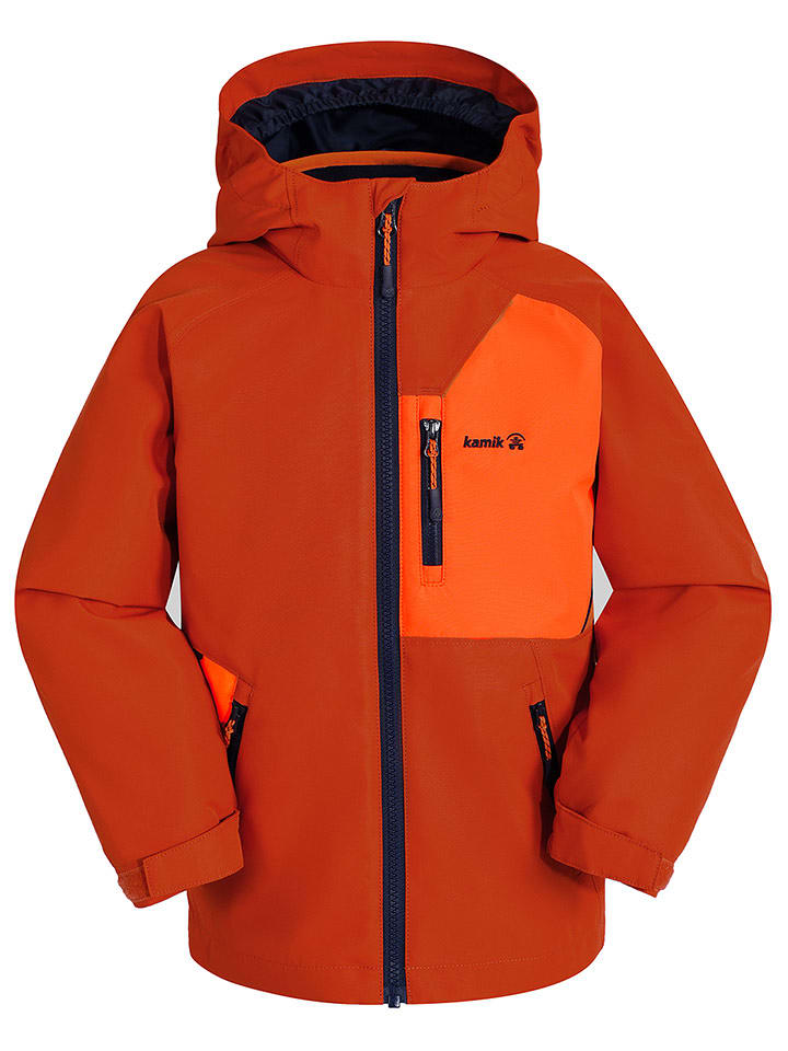 Kamik Kurtka przeciwdeszczowa "Otis" w kolorze czerwonym rozmiar: 116