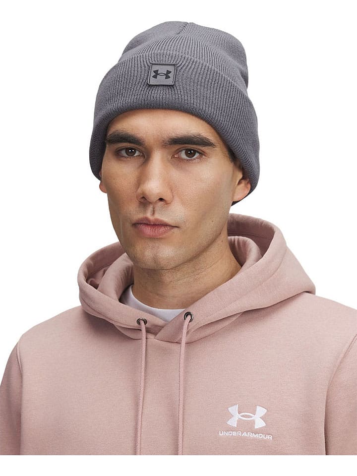 Under Armour Czapka beanie "Halftime" w kolorze szarym rozmiar: onesize