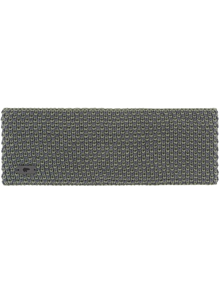 Eisbär Opaska "Sanja" w kolorze zielono-antracytowym na czoło rozmiar: onesize