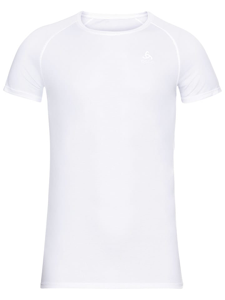 Odlo Podkoszulek funkcyjny "Active F-Dry Light" w kolorze białym rozmiar: L