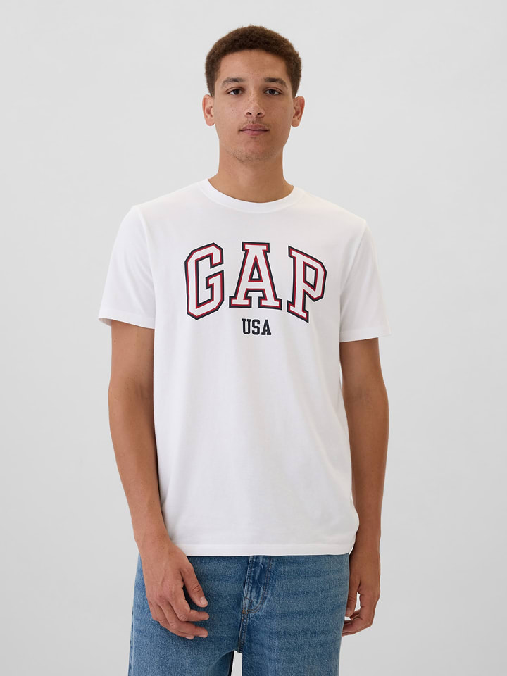 GAP Koszulka w kolorze białym rozmiar: XL