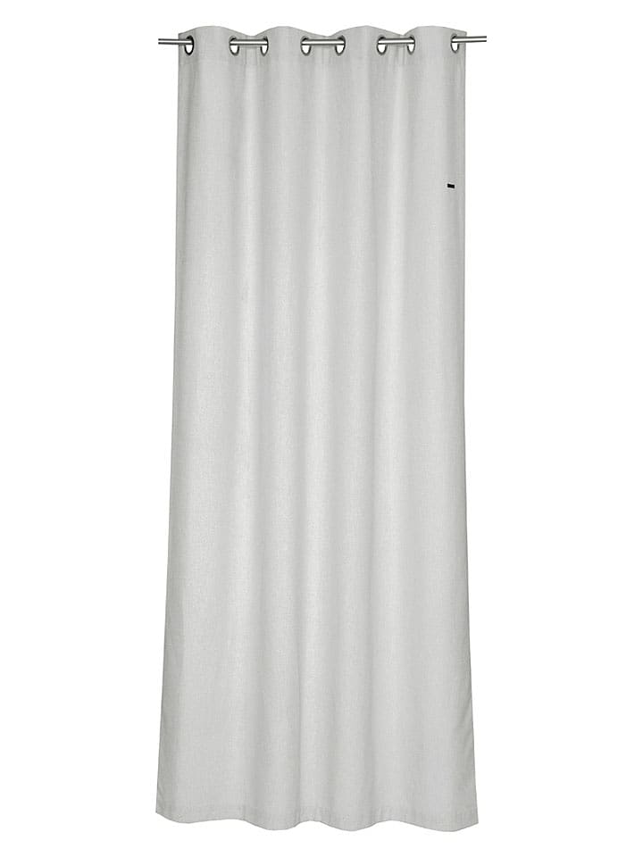 ESPRIT Zasłona "Harp" w kolorze szarym z oczkami rozmiar: 140x250 cm