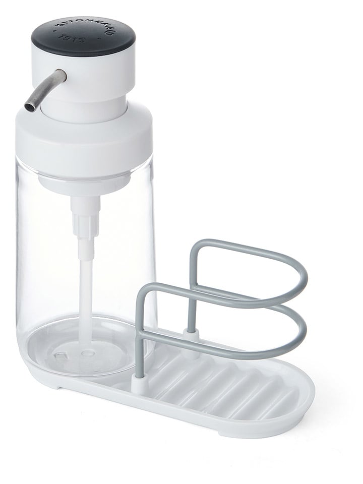 KitchenAid Dozownik płynu do naczyń ze stojakiem na gąbkę - 15,8 x 17,8 cm rozmiar: onesize