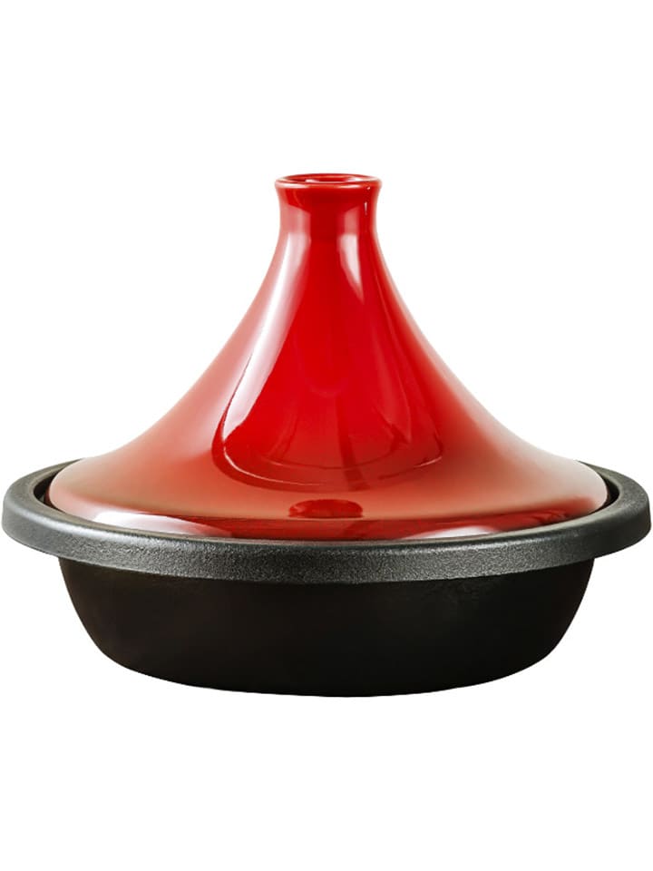 Laguiole Tajine w kolorze czarno-czerwonym - 2 l rozmiar: onesize