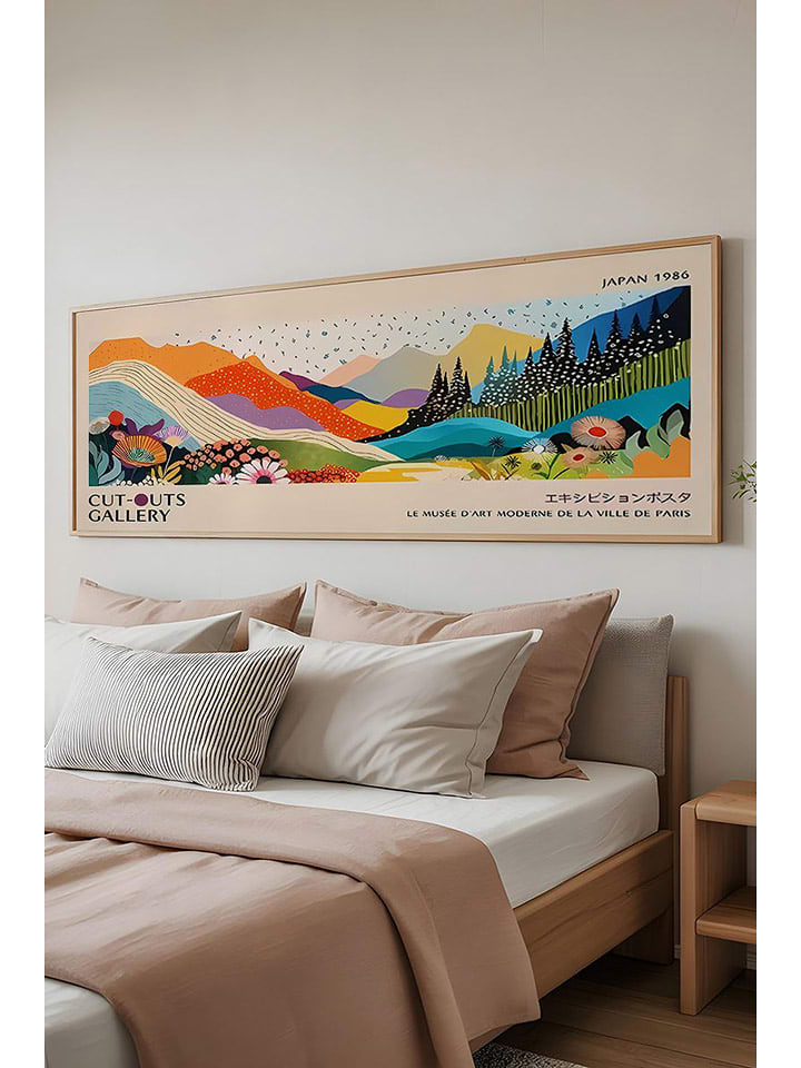 ABERTO DESIGN Druk artystyczny w ramce - 120 x 50 cm rozmiar: onesize