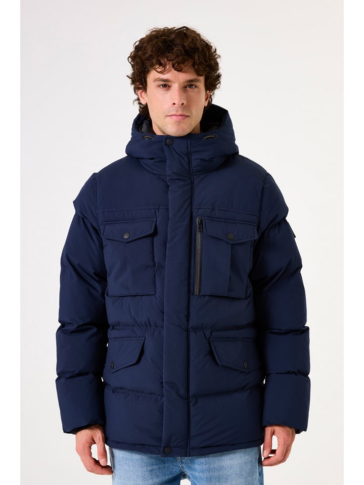 Garcia Kurtka zimowa w kolorze granatowym rozmiar: XXL