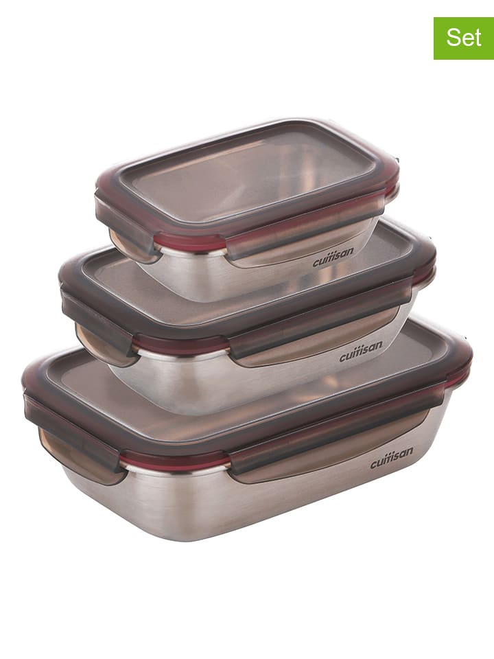 CUITISAN Pojemniki (3 szt.) "Flora" rozmiar: onesize