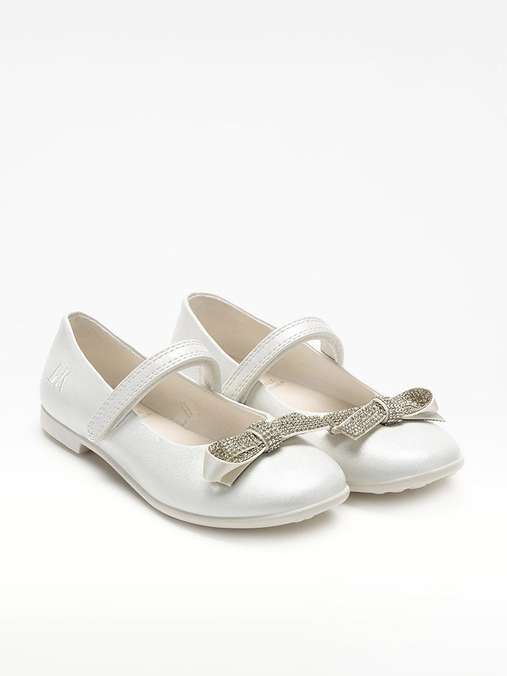 Lelli Kelly Baleriny "Katia" w kolorze białym rozmiar: 32