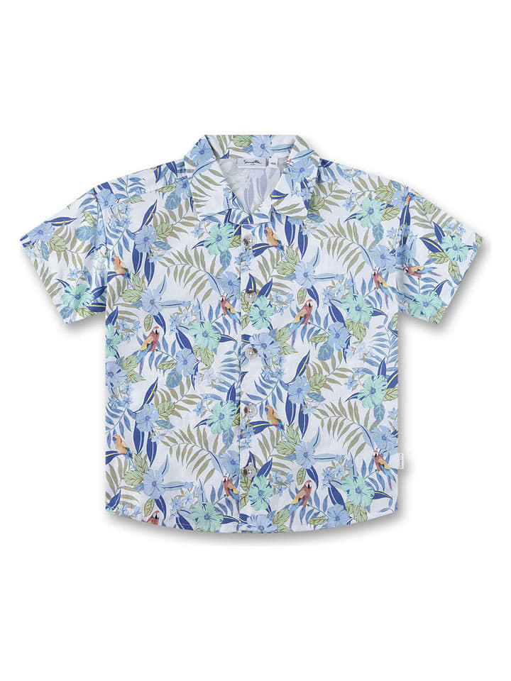 Sanetta Kidswear Koszula w kolorze biało-niebieskim rozmiar: 140