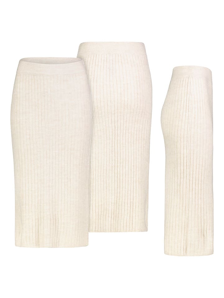 Sublevel Spódnica w kolorze kremowym rozmiar: M