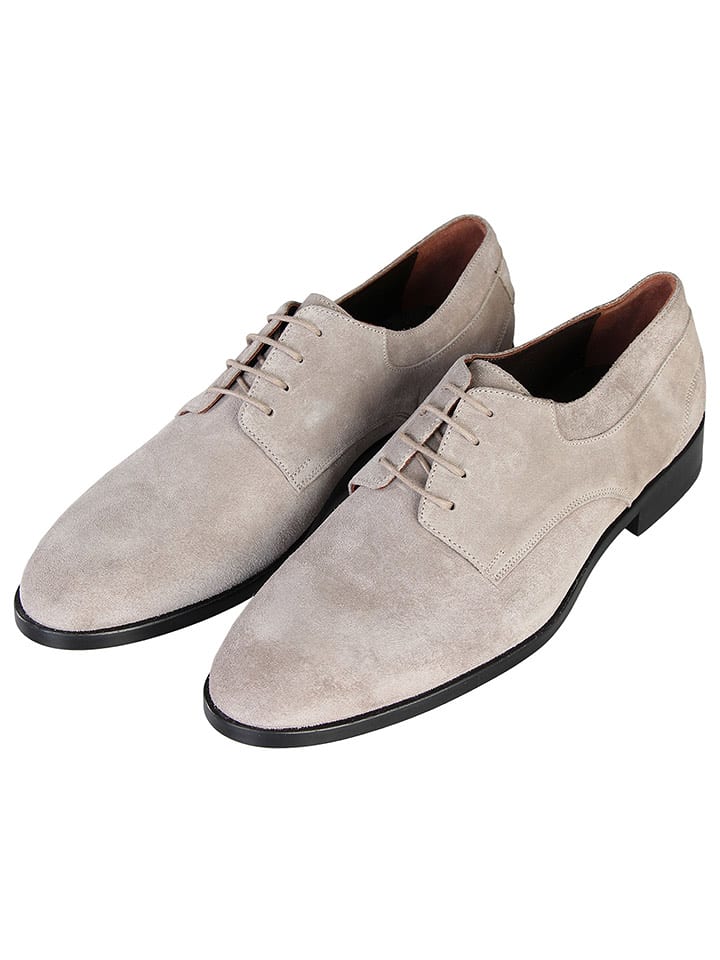 G.O.L.® FINEST COLLECTION Skórzane trzewiki w kolorze szarym rozmiar: 44