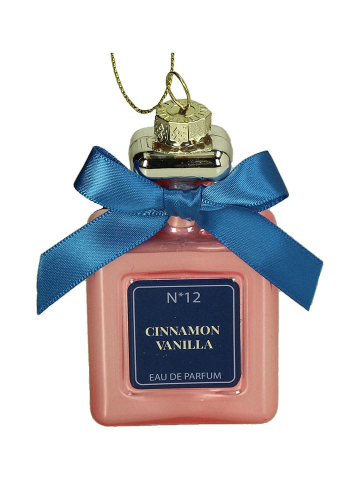 Kersten Ozdoba choinkowa "Perfume Bottle" w kolorze jasnoróżowym - wys. 8,9 cm rozmiar: onesize