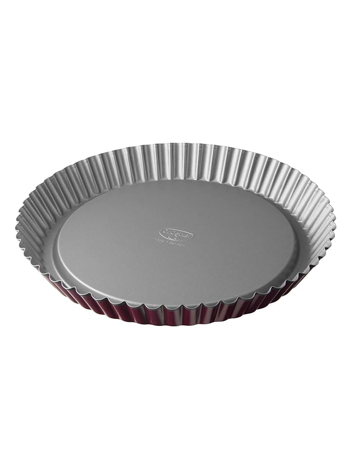 Dr. Oetker Forma "Bake Love" w kolorze czerwono-szarym na ciasto owocowe - Ø 28 cm rozmiar: onesize