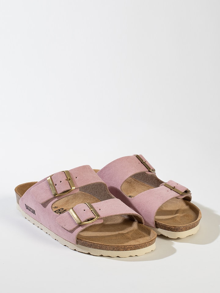 BACKSUN Klapki "Bali" w kolorze jasnoróżowym rozmiar: 36