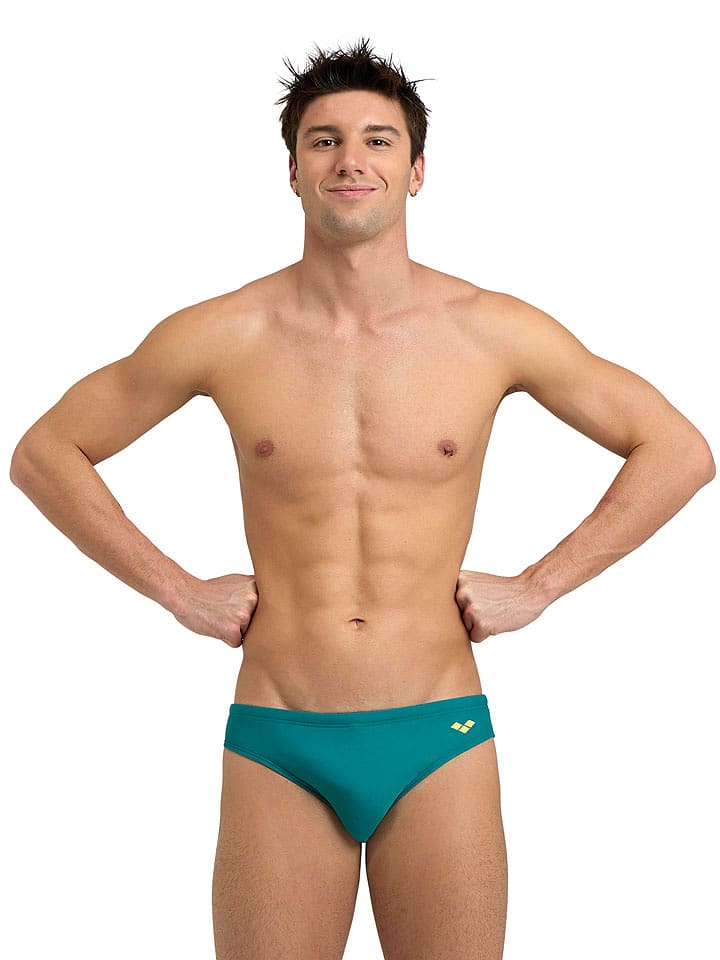 Arena Kąpielówki w kolorze turkusowym rozmiar: 8