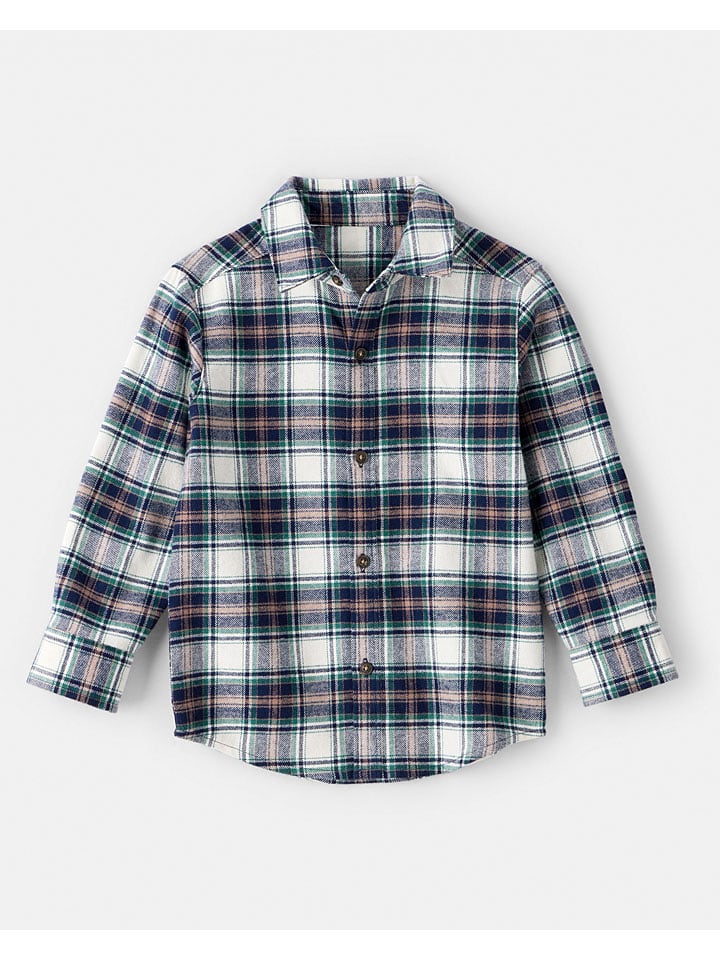 OshKosh Koszula w kolorze granatowo-biało-czerwonym rozmiar: 98