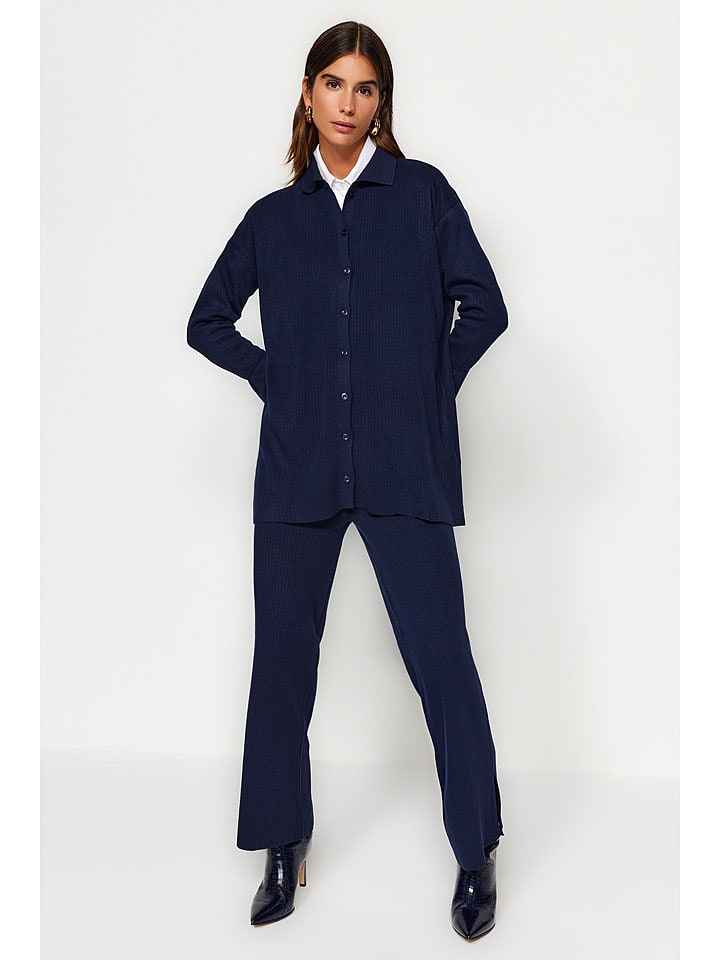 trendyol 2-częściowy zestaw w kolorze granatowym rozmiar: M