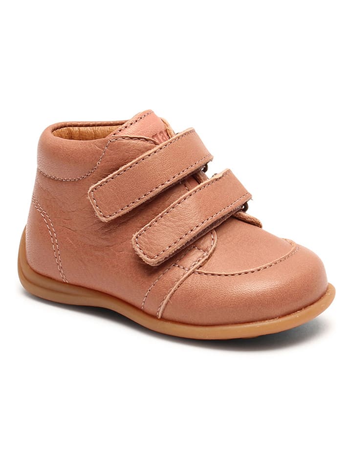 bisgaard Skórzane buty w kolorze jasnoróżowym do nauki chodzenia rozmiar: 25