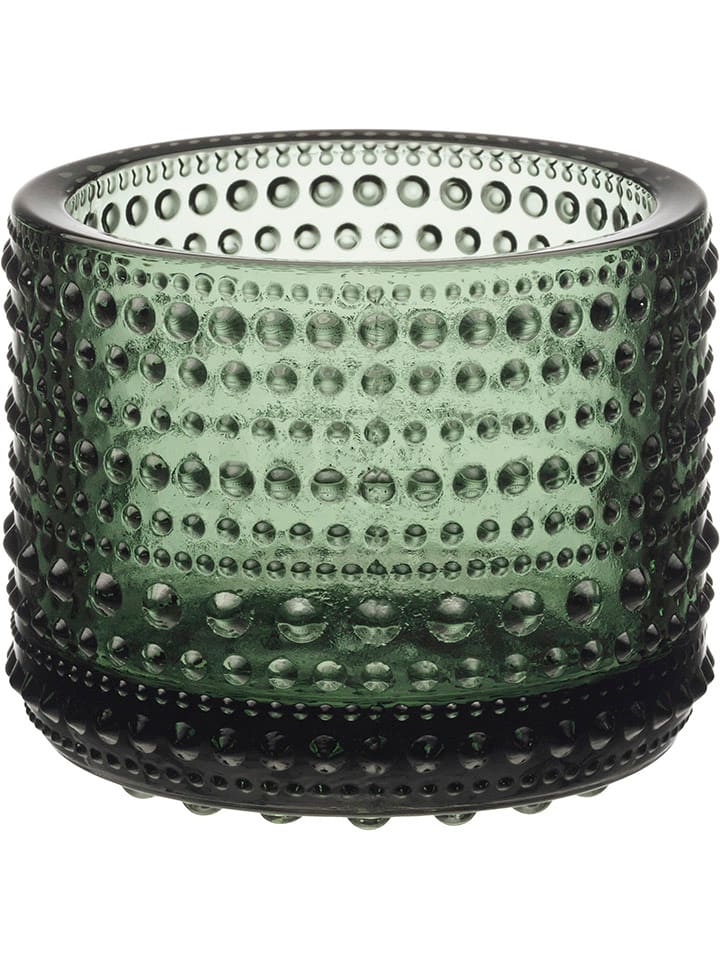 iittala Świecznik "Kastehelmi" w kolorze zielonym - Ø 6,4 cm rozmiar: onesize