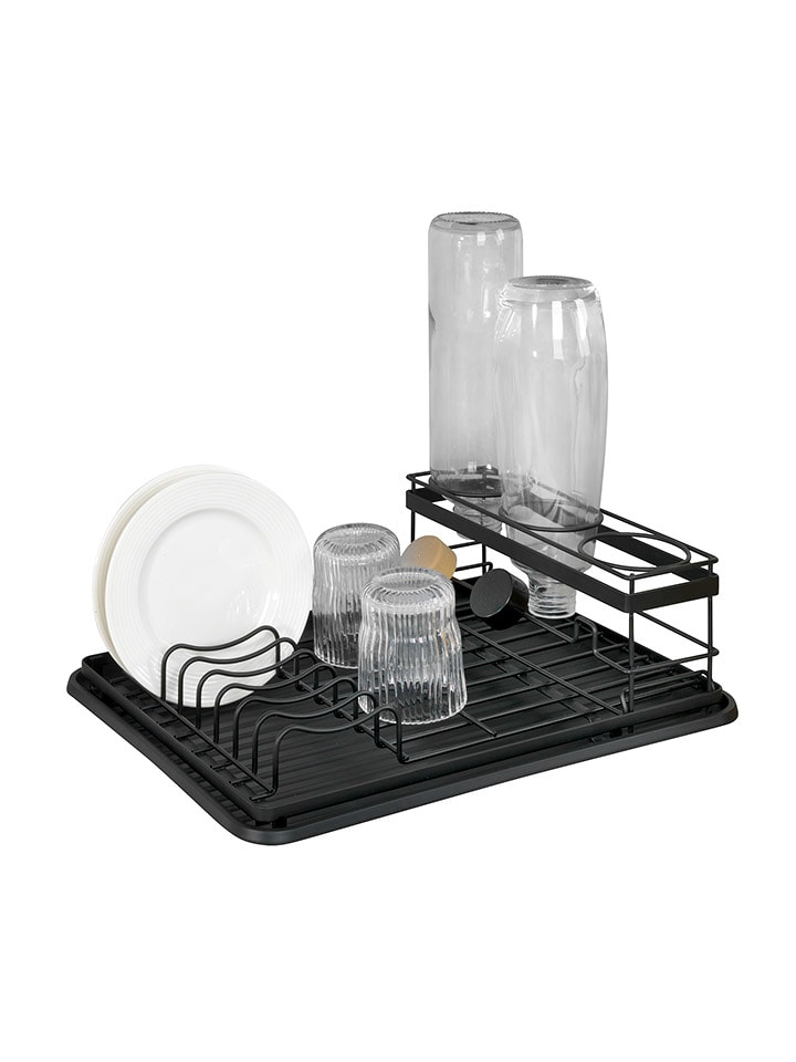 Wenko Suszarka "Amy" w kolorze czarnym do naczyń - 31,5 x 13,5 x 42,5 cm rozmiar: onesize