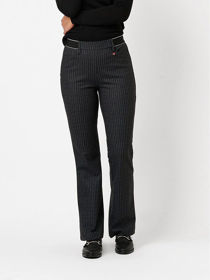 Rosner Spodnie w kolorze czarnym rozmiar: 42