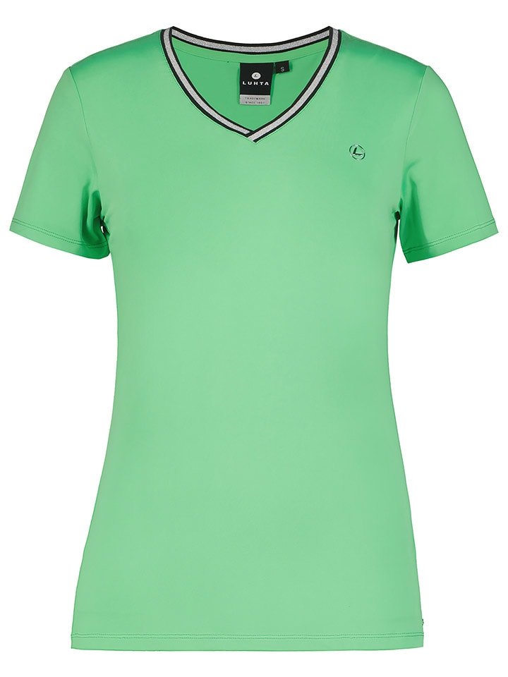 LUHTA Koszulka "Honko" w kolorze zielonym rozmiar: XL
