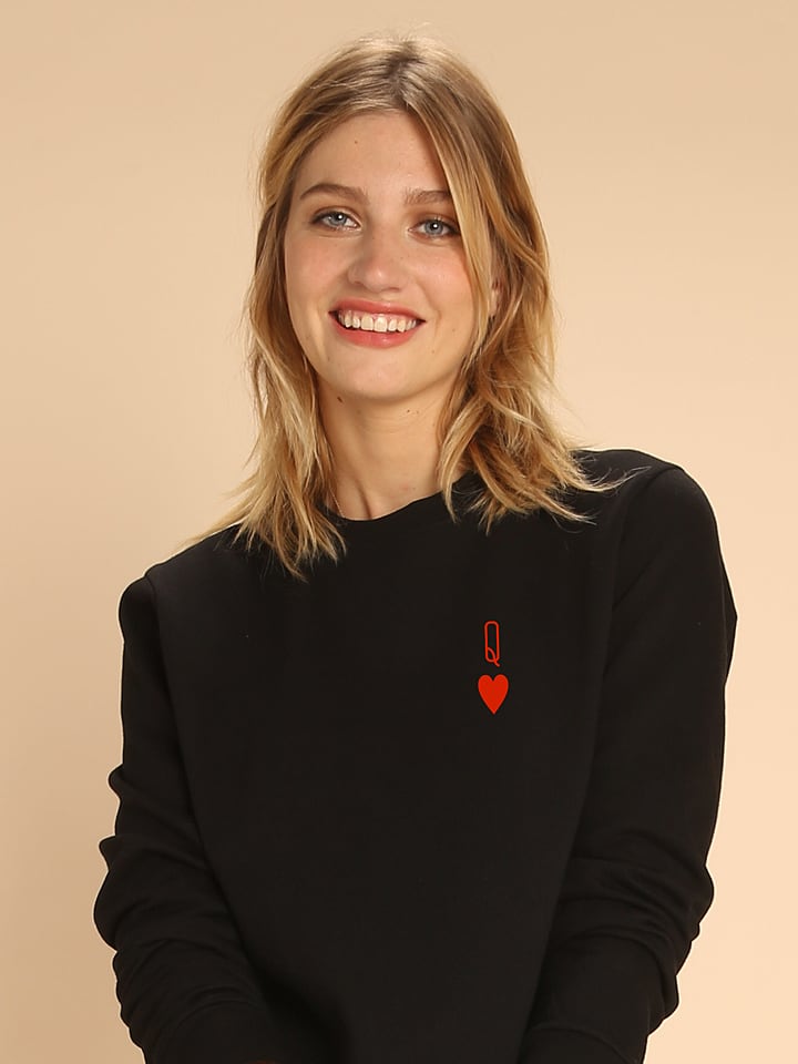 WOOOP Bluza "Queen" w kolorze czarnym rozmiar: M