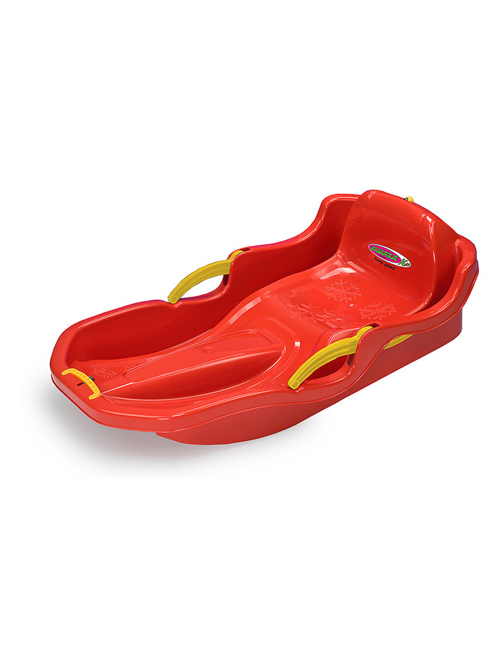 Jamara Sanki ślizgowe "Snow Play Comfort" w kolorze czerwonym - 3+ rozmiar: onesize