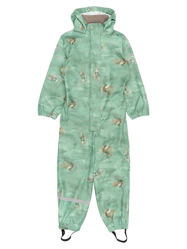 mikk-line 2-częściowy zestaw przeciwdeszczowy w kolorze zielonym rozmiar: 116