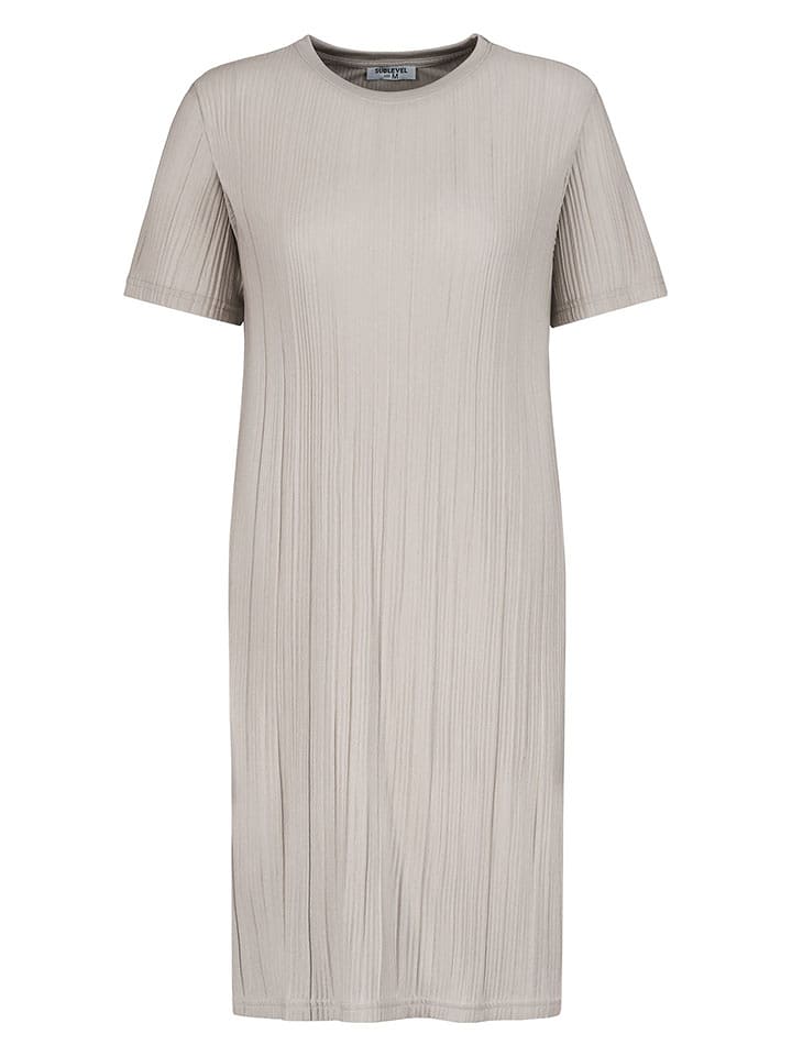 Sublevel Sukienka w kolorze beżowym rozmiar: XL