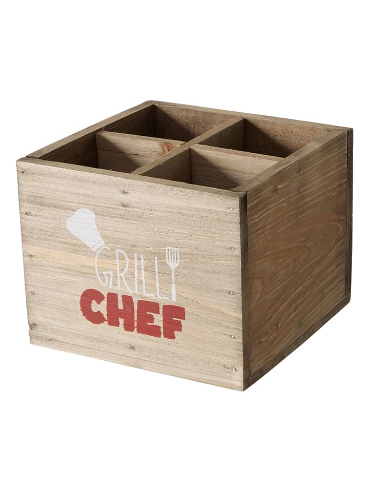 Boltze Pudełko w kolorze jasnobrązowym - 15 x 12 x 15 cm rozmiar: onesize