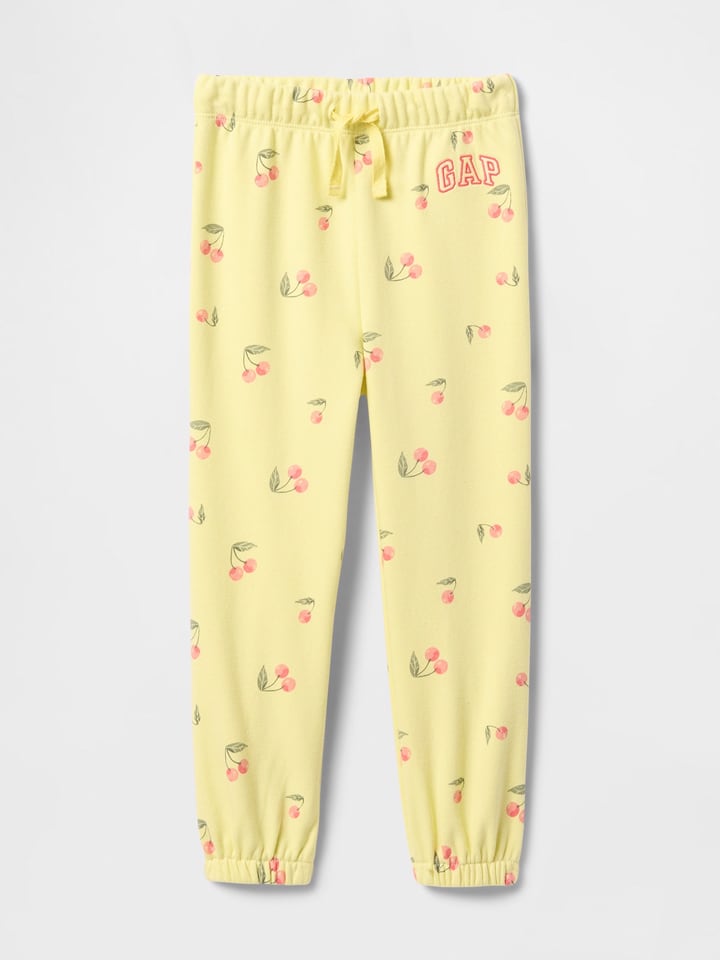GAP Spodnie dresowe w kolorze żółto-jasnoróżowo-zielonym rozmiar: 74/80