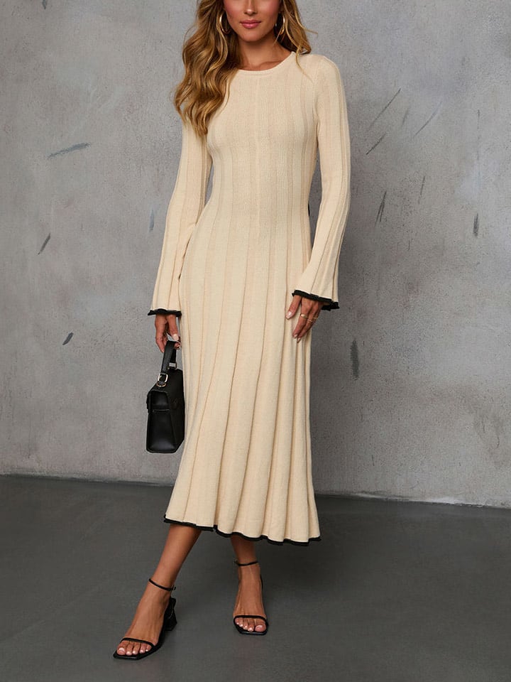 Milan Kiss Sukienka w kolorze beżowym rozmiar: XL