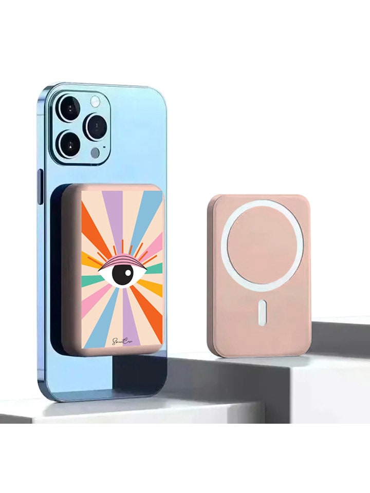SmartCase Powerbank w kolorze jasnoróżowym - 10.000 mAh rozmiar: onesize