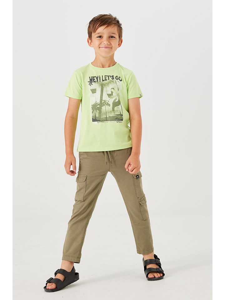 Garcia Bojówki w kolorze jasnobrązowym rozmiar: 92