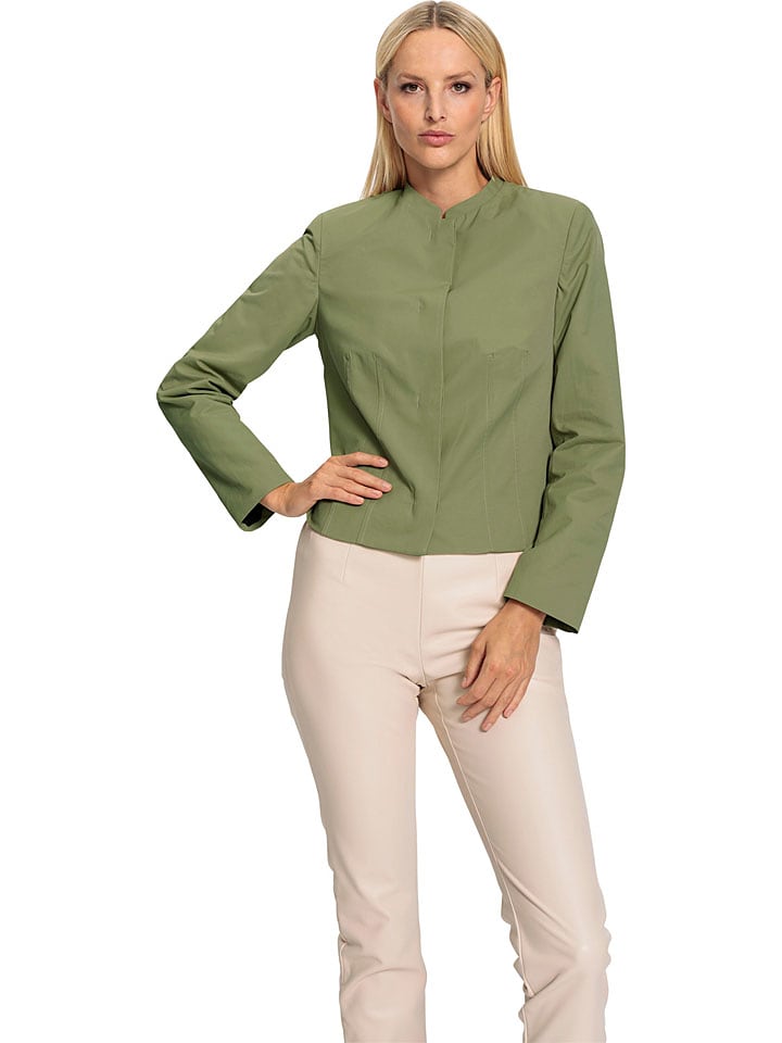 Heine Blezer w kolorze khaki rozmiar: 46