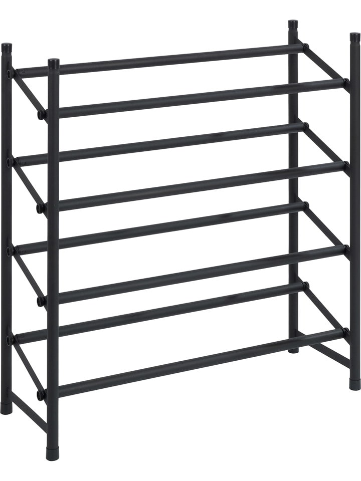 Wenko Regał "Hero" w kolorze czarnym na buty - 62 x 68 x 23 cm rozmiar: onesize