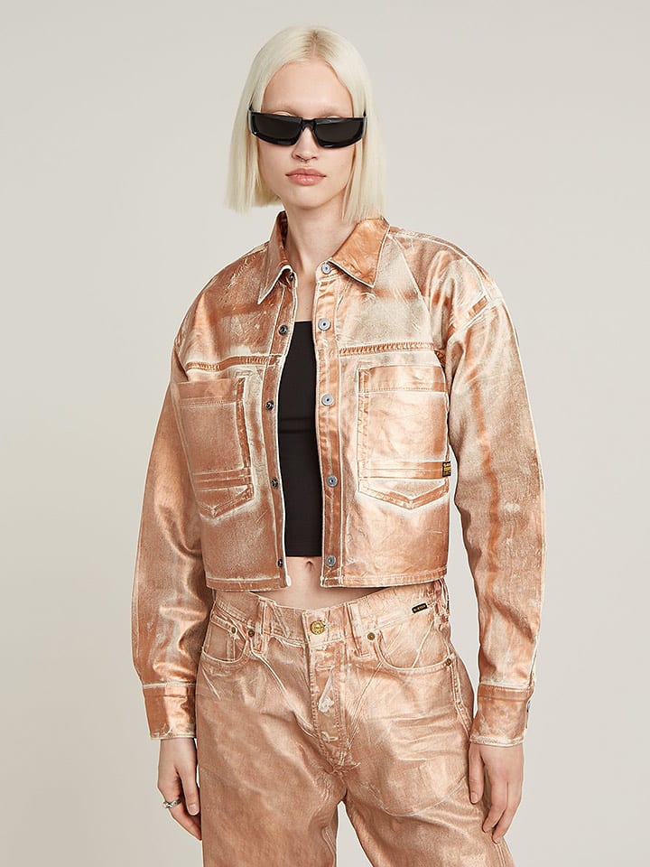 G-Star Kurtka przejściowa w kolorze złotym rozmiar: M