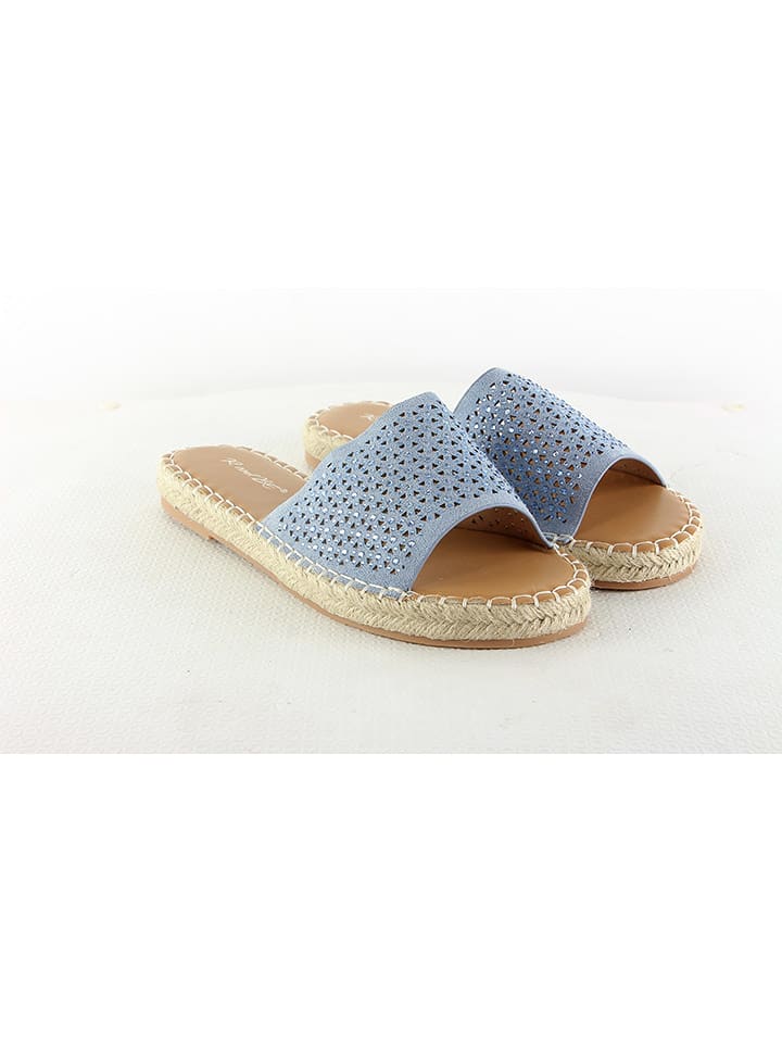 Poti Pati Klapki w kolorze niebieskim rozmiar: 38