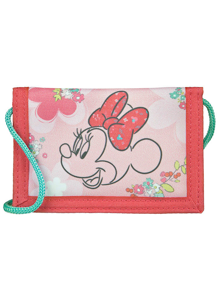 Disney Minnie Mouse Portfel "Myszka Minnie" w kolorze jasnoróżowym - 9,5 x 13,5 x 12,5 cm rozmiar: onesize
