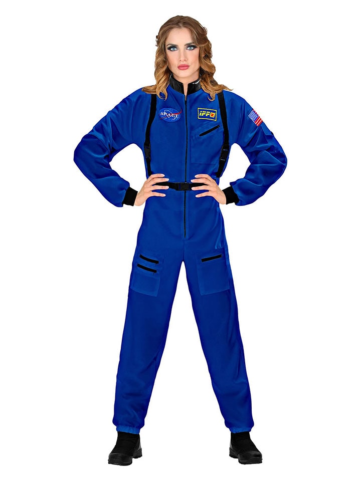 Carnival Party Kostium "Astronaut" w kolorze niebieskim rozmiar: L
