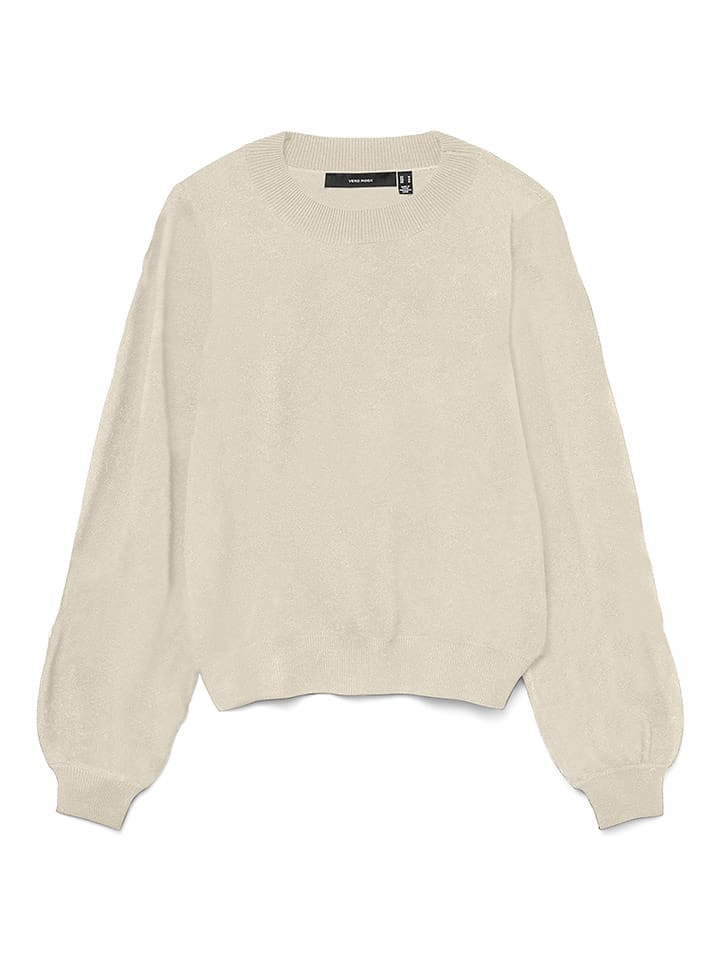 Vero Moda Sweter w kolorze beżowym rozmiar: S