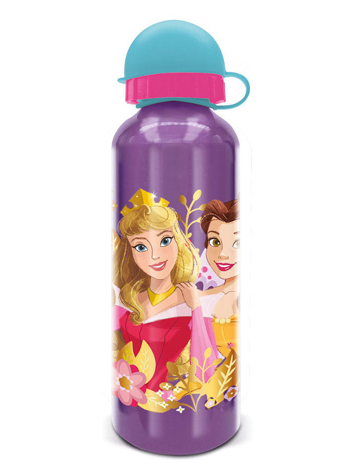 Disney Princess Bidon "Princess" w kolorze fioletowym - 530 ml rozmiar: onesize